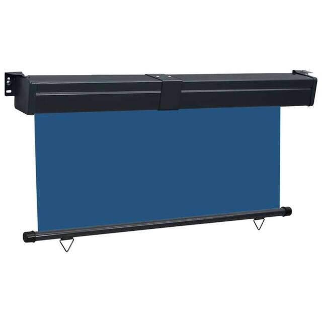 Berkfield Home Stylish Balcony Side Awning 165x250 cm Blue - image 1