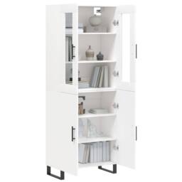 Berkfield Home Highboard White 69.5x34x180 cm Engineered Wood - thumbnail 3
