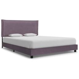Berkfield Home Bed Frame Taupe Fabric 135x190 cm Double - thumbnail 2