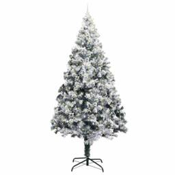Berkfield Home Artificial Pre-lit Christmas Tree with Ball Set Green 400 cm - thumbnail 3