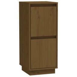 Berkfield Home Sideboards 2 pcs Honey Brown 31.5x34x75 cm Solid Wood Pine - thumbnail 4