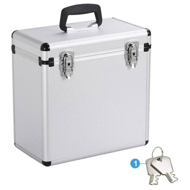 EONLION Silver Storage Box Case Aluminum - Size: 500mm - image 1