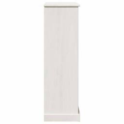 Berkfield Home Bathroom Cabinet with Storage White Solid pine wood - thumbnail 7