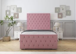 Comfort Beds Florida Bed Frame in Pink - Size: Super King - thumbnail 2
