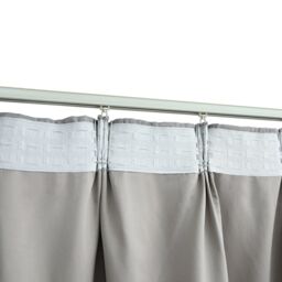 Berkfield Home Blackout Curtains with Hooks 2 pcs Grey 140x245 cm - thumbnail 4