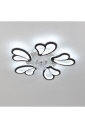 Modern Dimmable LED Ceiling Fan with Remote & Bluetooth in Black - thumbnail 2