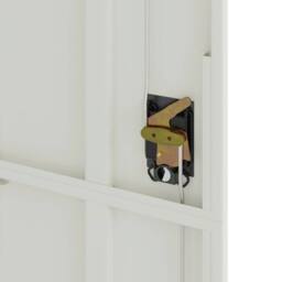 Berkfield Home Durable File Cabinet Light Grey 90x40x200 cm Steel - Size: 90 x 40 x 200 cm - thumbnail 8