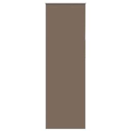 Berkfield Home Roller Blind Blackout Coffee 80x230 cm Fabric Width 75.7 cm Polyester in Brown - thumbnail 2