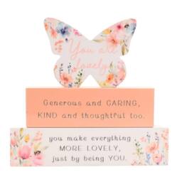 The Cottage Garden Mother's Day Stacking Plaque - Lovely - thumbnail 2