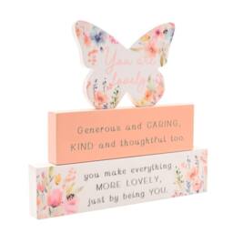 The Cottage Garden Mother's Day Stacking Plaque - Lovely - thumbnail 3