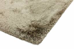 The Rug Shop UK Handmade Plain Shaggy Sparkle Luxurious Anti-Shed Area Rug in Brown - Size: 140 cm x 200 cm - thumbnail 3
