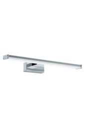 Eglo Pandella 1 Chrome Plastic Integrated LED IP44 Bathroom Mirror Wall Light in Metallic Silver