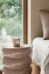 Blomus FRABLI Cotton Island Scented Candle L - Travertin in Beige - thumbnail 9