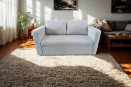 DS Living The Brenta 2 Seater Slide Storage Sofa in Silver - thumbnail 1