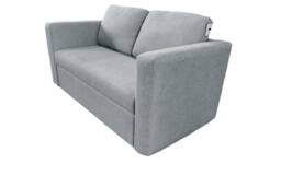 DS Living The Brenta 2 Seater Slide Storage Sofa in Silver - thumbnail 3