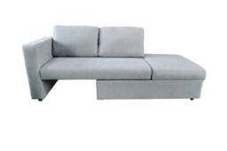 DS Living The Brenta 2 Seater Slide Storage Sofa in Silver - thumbnail 7