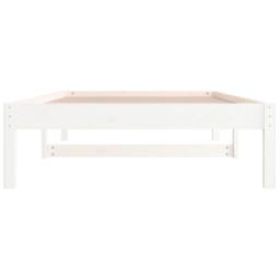 Berkfield Home Day Bed White 90x200 cm Solid Wood Pine - thumbnail 8