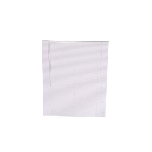 Oypla PVC White Venetian Window Blinds with Fixings - Size: 120 cm - image 1