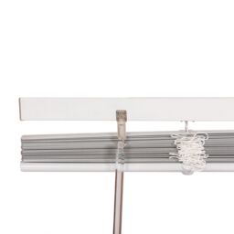 Oypla PVC White Venetian Window Blinds with Fixings - Size: 120 cm - thumbnail 4