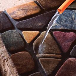 Gainsborough Diamond Stone Doormat, Heavy Duty Non Slip Nylon Pile, 75 x 45cm - Size: 45 cm x 75 cm - thumbnail 2