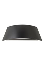 ValueLights John Curved Matte Black Downlight IP65 LED Outdoor Wall Light - thumbnail 6