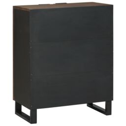 Berkfield Home Sideboard 60 x 33.5 x 75 cm Made from Solid Mango Wood in Brown - thumbnail 5
