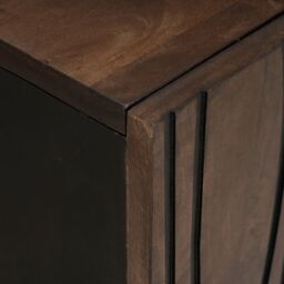 Berkfield Home Sideboard 60 x 33.5 x 75 cm Made from Solid Mango Wood in Brown - thumbnail 7