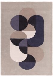 The Rug Shop UK Grey Handmade Modern Geometric Abstract Easy To Clean Area Rug - Size: 160 cm x 230 cm - thumbnail 5
