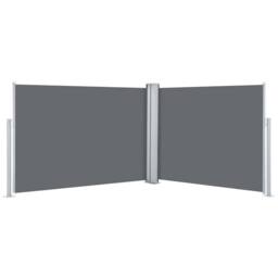 Berkfield Home Retractable Side Awning Anthracite 120x1000 cm in Black - thumbnail 2