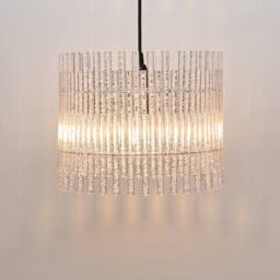 Pagazzi Savona Chrome Easy-Fit Pendant in Silver - thumbnail 3