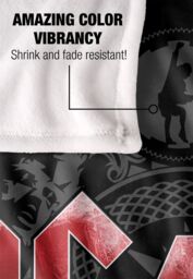 AC/DC ACDC Black Ice Silky Touch Super Soft Throw Blanket 152 X 127 cm in White - thumbnail 4