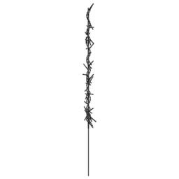 Berkfield Home Christmas Light Decorations with Spikes 3 pcs Tree 50 LEDs 30 cm in Black - thumbnail 7