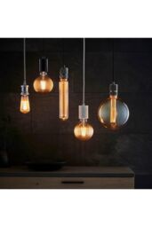 Netlighting Urban 1 Light Pendant Antique Brass Plate E27 in Gold - thumbnail 5