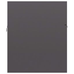 Berkfield Home Sink Cabinet High Gloss Grey 90x38.5x46 cm Engineered Wood - thumbnail 6
