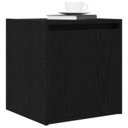 Berkfield Home Wall-Mounted Bedside Cabinets 2 pcs Black 38x34x40 cm - Size: 38 x 34 x 40 cm - thumbnail 4
