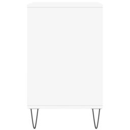Berkfield Home Shoe Cabinet White 102x36x60 cm Engineered Wood - Size: 102 x 36 x 60 cm - thumbnail 5