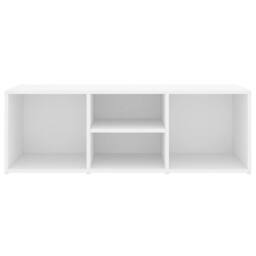 Berkfield Home Shoe Storage Bench White 105x35x35 cm Engineered Wood - Size: 105 x 35 x 35 cm - thumbnail 4