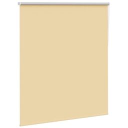 Berkfield Home Roller Blind Blackout Beige 120x130 cm Fabric Width 116.6 cm Polyester - thumbnail 3