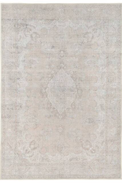 Kukoon Beige Distressed Extra Large Rug 280cm x 370cm Machine Washable Carpet - Size: 280 cm x 370 cm