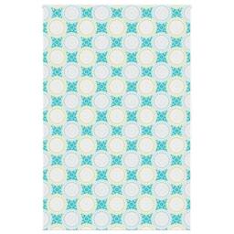Berkfield Home Shower Roller Blind 150x240 cm Fabric Width 146 cm in Blue - thumbnail 2