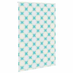 Berkfield Home Shower Roller Blind 150x240 cm Fabric Width 146 cm in Blue - thumbnail 3