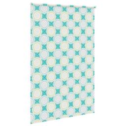 Berkfield Home Shower Roller Blind 150x240 cm Fabric Width 146 cm in Blue - thumbnail 4