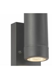 CGC Lighting 'Valentine' Dark Grey Outdoor Double Wall Light With PIR Motion Sensor - thumbnail 6