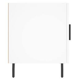 Berkfield Home Modern Bedside Cabinets 2 pcs White 40x40x50 cm Engineered Wood - Size: 40 x 40 x 50 cm - thumbnail 8