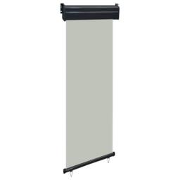 Berkfield Home Stylish Balcony Side Awning 65x250 cm Grey - thumbnail 2