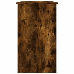 Berkfield Home Desk Smoked Oak 90x45x76 cm Engineered Wood in Brown - Size: 90 x 45 x 76 cm - thumbnail 6
