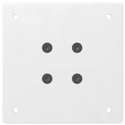 Berkfield Home Coffee Table Legs 4 pcs White 100-102 cm Steel - thumbnail 7