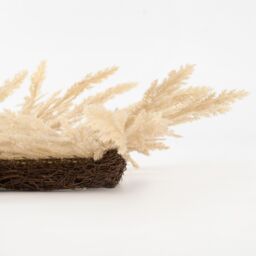 OHS Candle Holder Wreath Garland Dining Table Pampas Grass Natural Decor - thumbnail 7
