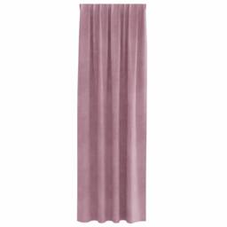 Berkfield Home Modern Blackout Curtains with Top Tape 2 pcs Dark Pink Velvet - thumbnail 5