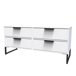 Ready Assembled 2 U Tamworth XXL Coffee Table 1000x500 (Ready Assembled) in White - thumbnail 4